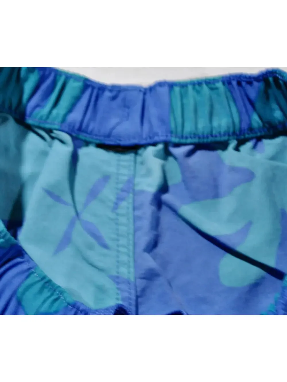 Patagonia Surf Beach Swim Hawaiian Blue Shorts Size Women's Small